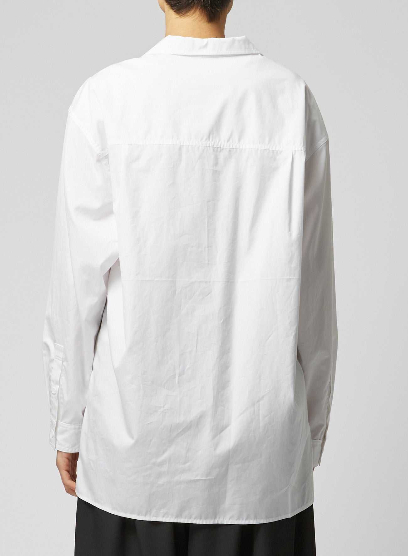 3-POCKET OPEN COLLAR SHIRT