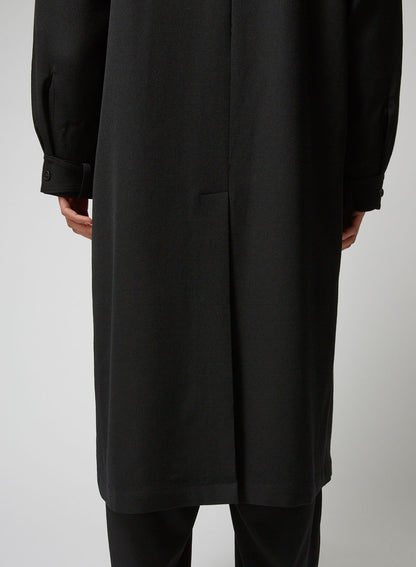 ARMY GABARDINE HEM CUFFS COAT