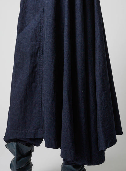 120Z DENIM W-RIGHT-SIDE DOLMAN COAT