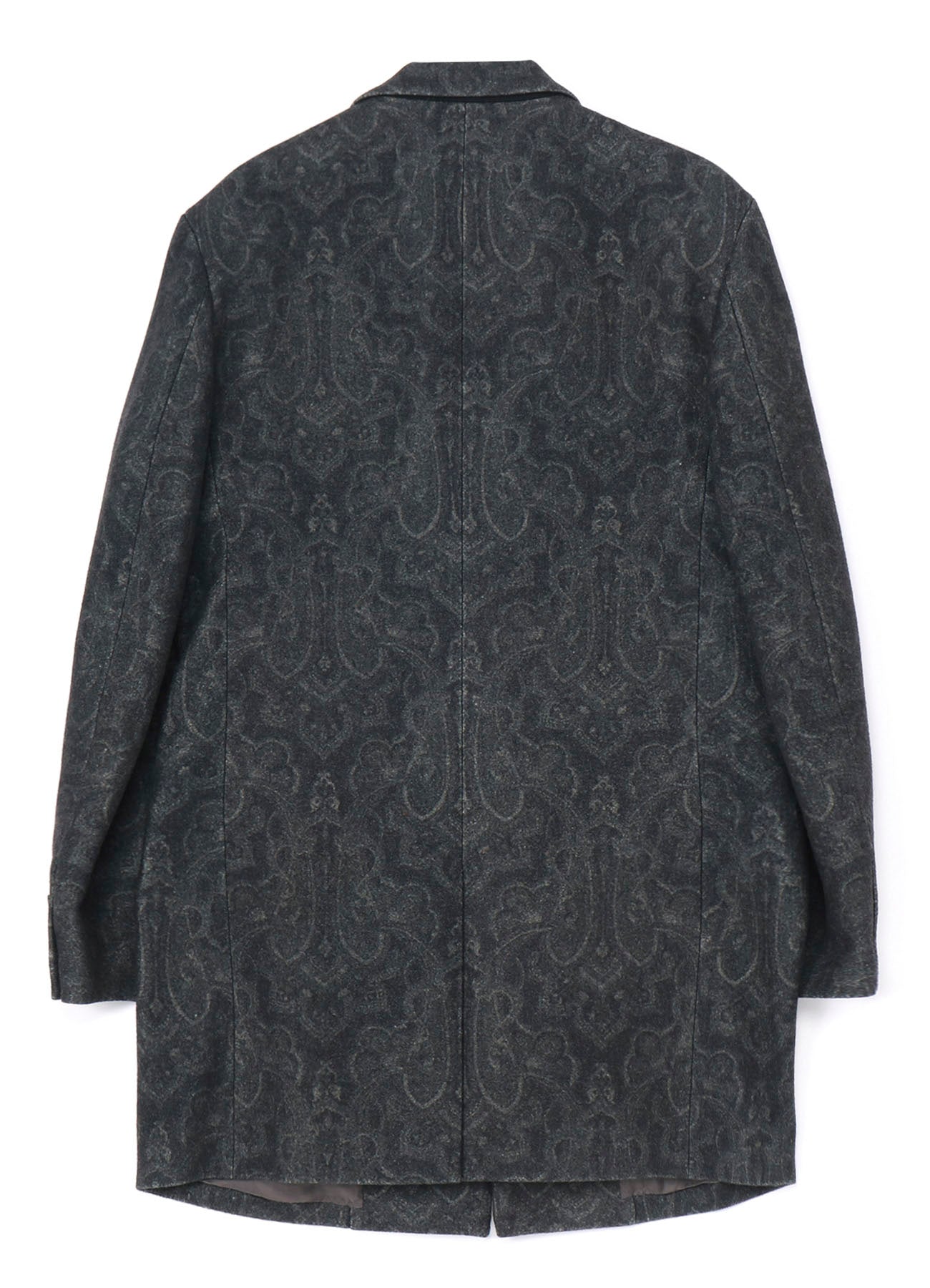 INDIAN JACQUARD TRANSFORMING COLLAR JACKET