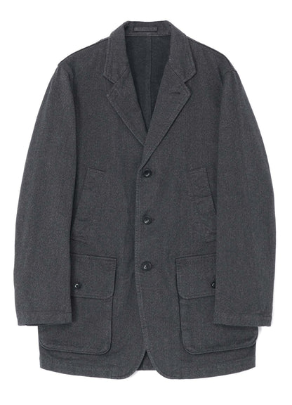 BOX POCKET SINGLE BREASTED JACKET