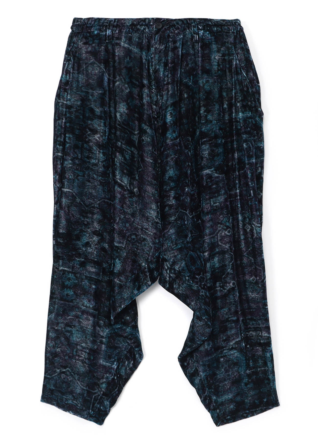 INDIAN JACQUARD PRINT BAGGY PANTS