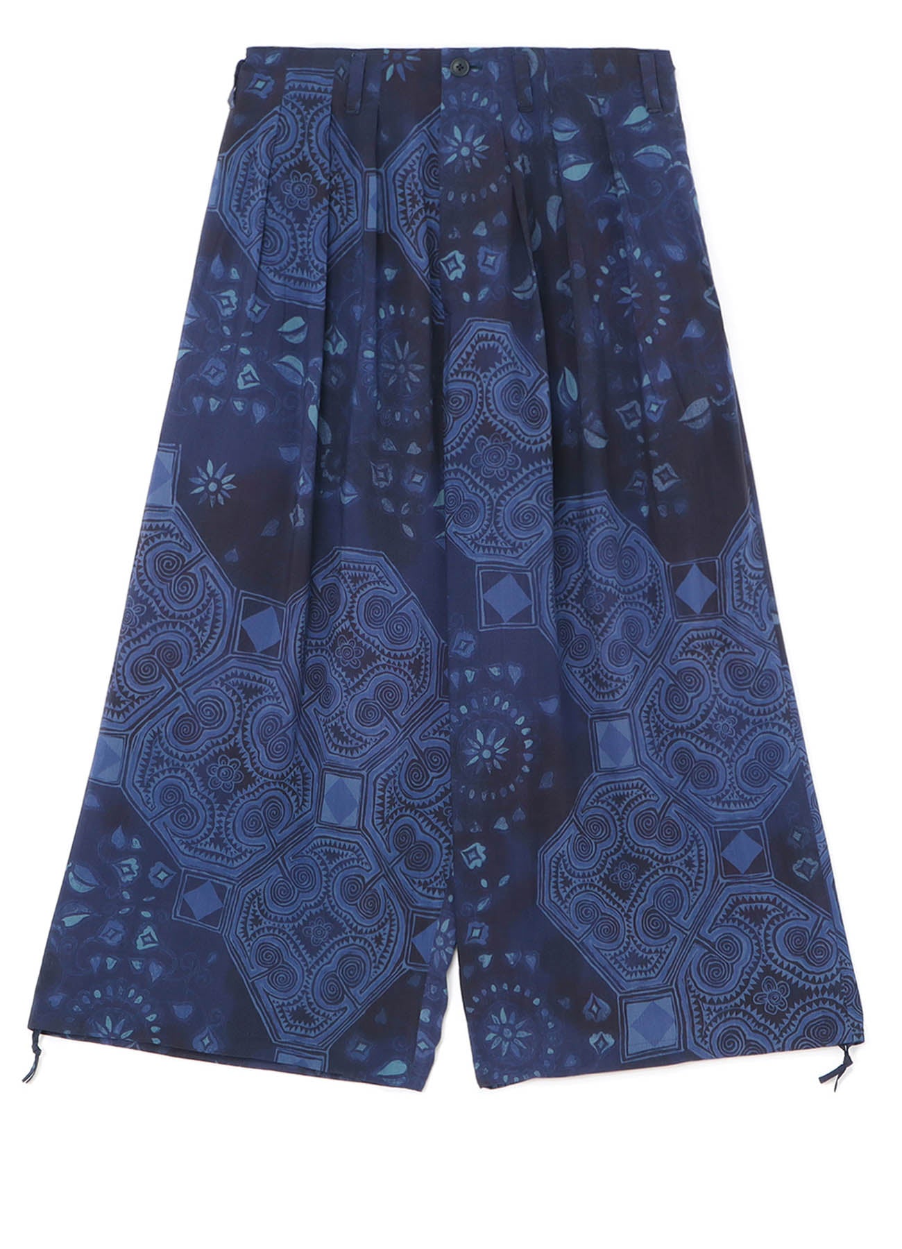 CHINOISERIE-A PRINTED DRAWSTRING BALLOON PANTS