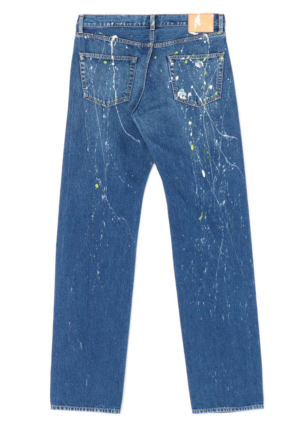 12oz DENIM PAINT SPLATTERED JEANS