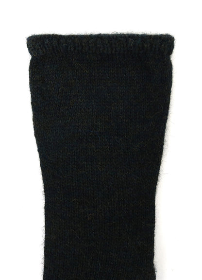 5G/WOOL PANTSLAIN STITCH LONG KNITTED GLOVES