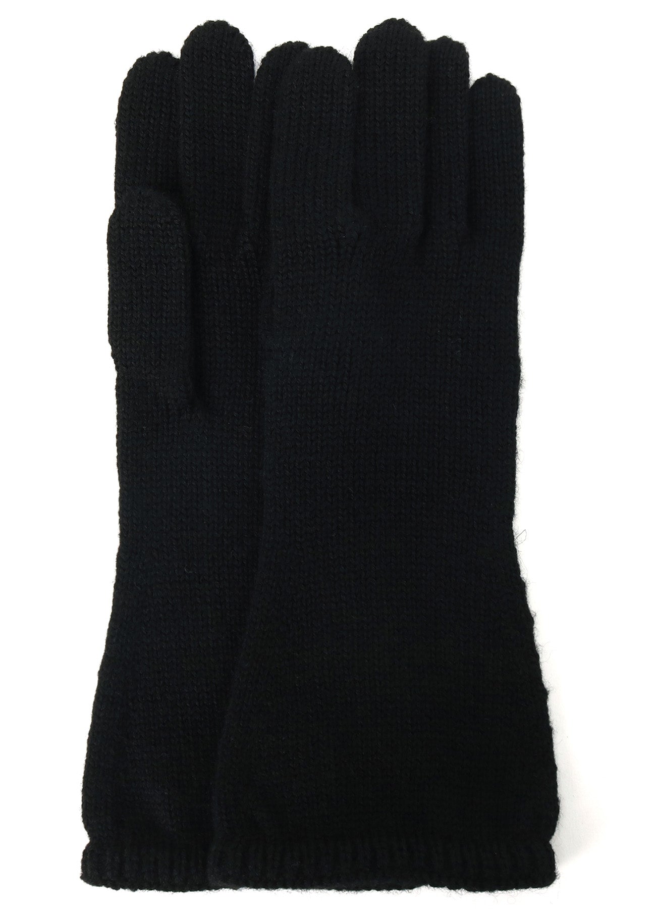 5G/WOOL PANTSLAIN STITCH LONG KNITTED GLOVES