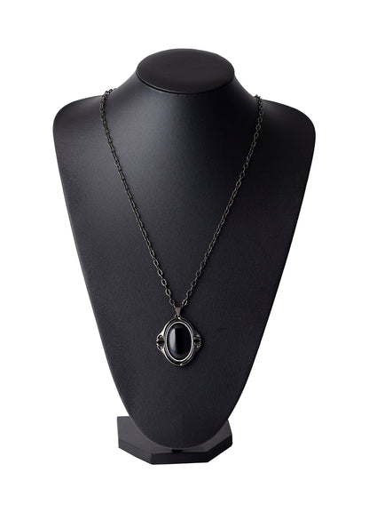 BRASS/ONYX/GM LEGACY PENDANT BK