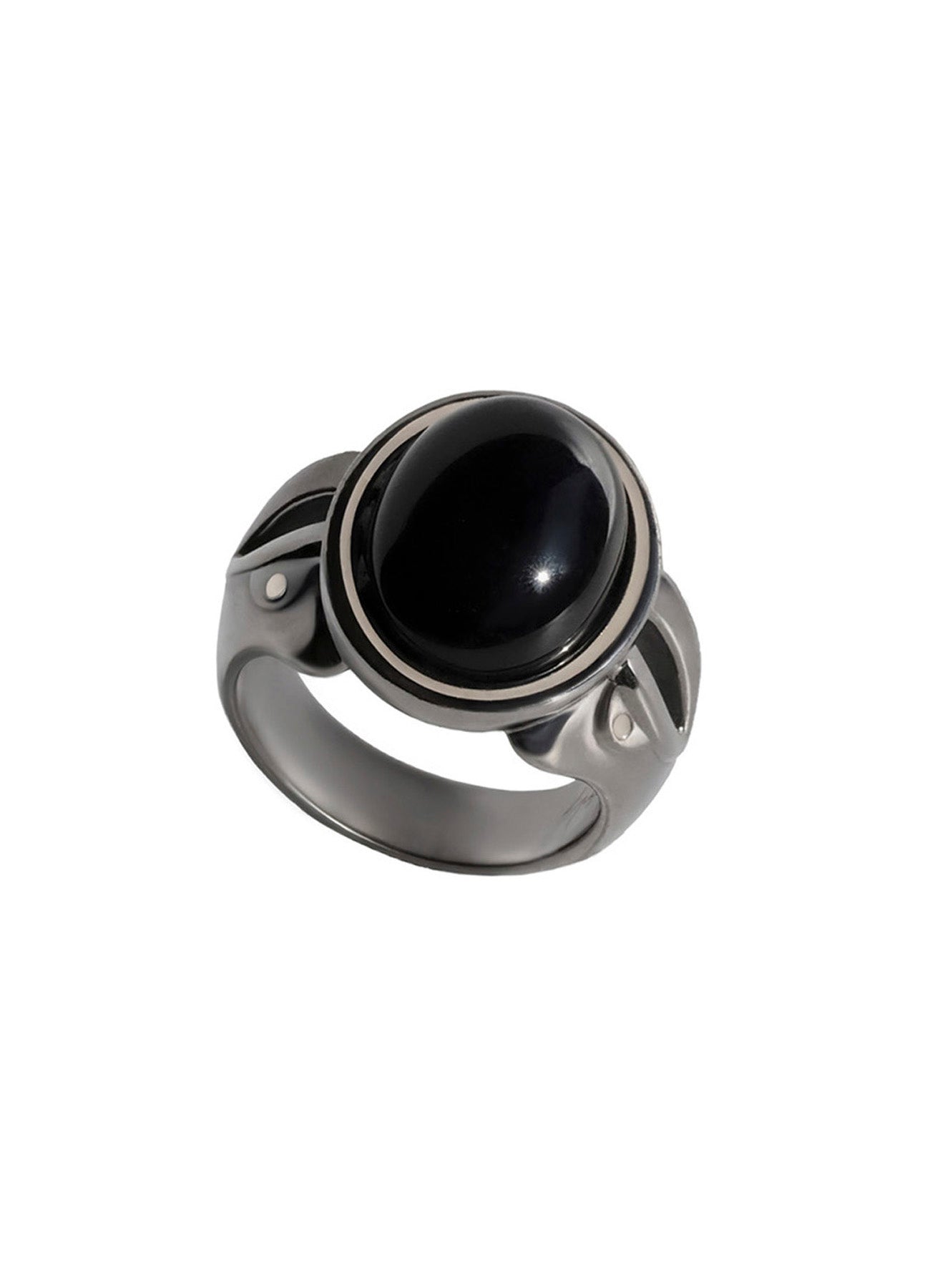SV/ONYX/GM LEGACY RING BK – THE SHOP YOHJI YAMAMOTO