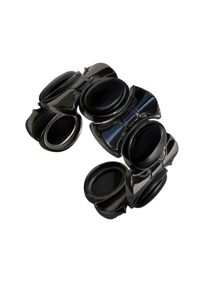 BRASS/ONYX/GM LEGACY BANGLE