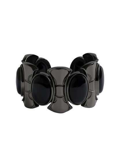 BRASS/ONYX/GM LEGACY BANGLE