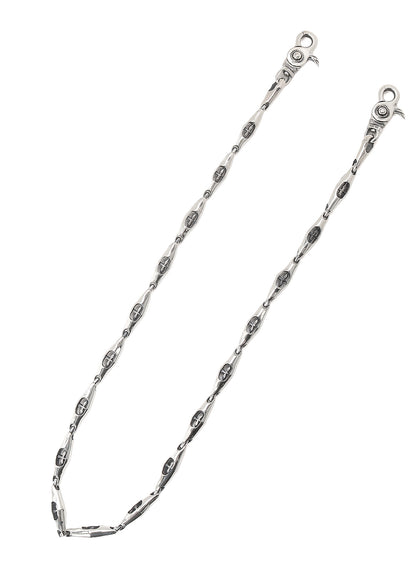 BROTHER SILVER WALLET CHAIN A