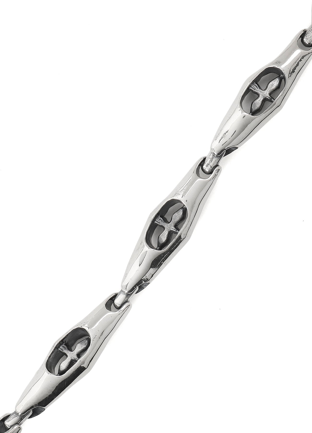 BROTHER SILVER WALLET CHAIN A