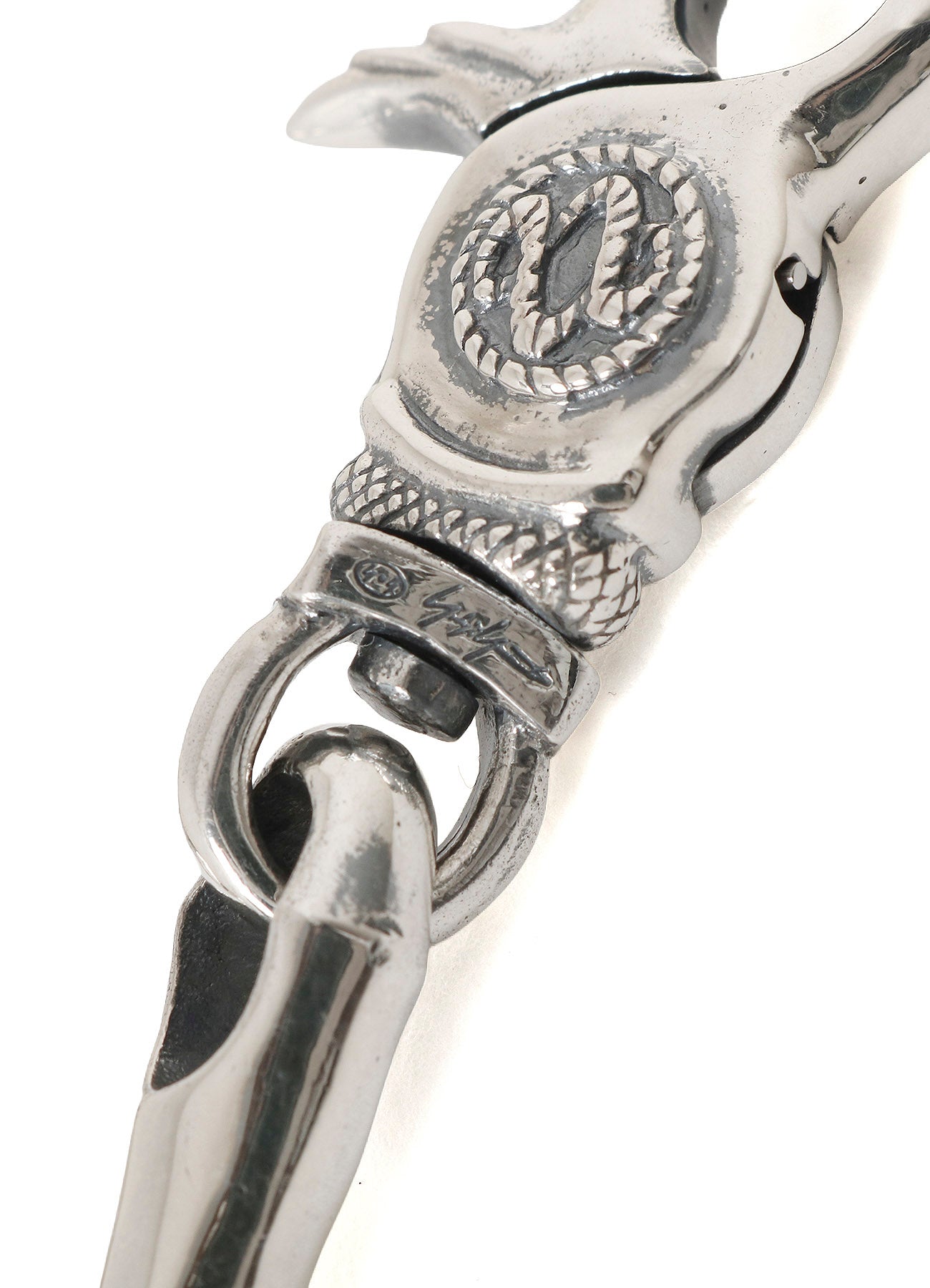 BROTHER SILVER WALLET CHAIN A