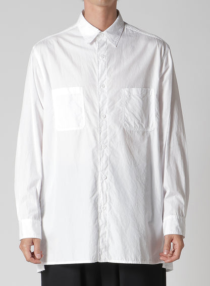 CHAIN STITCH BROAD BIG STANDARD SHIRT