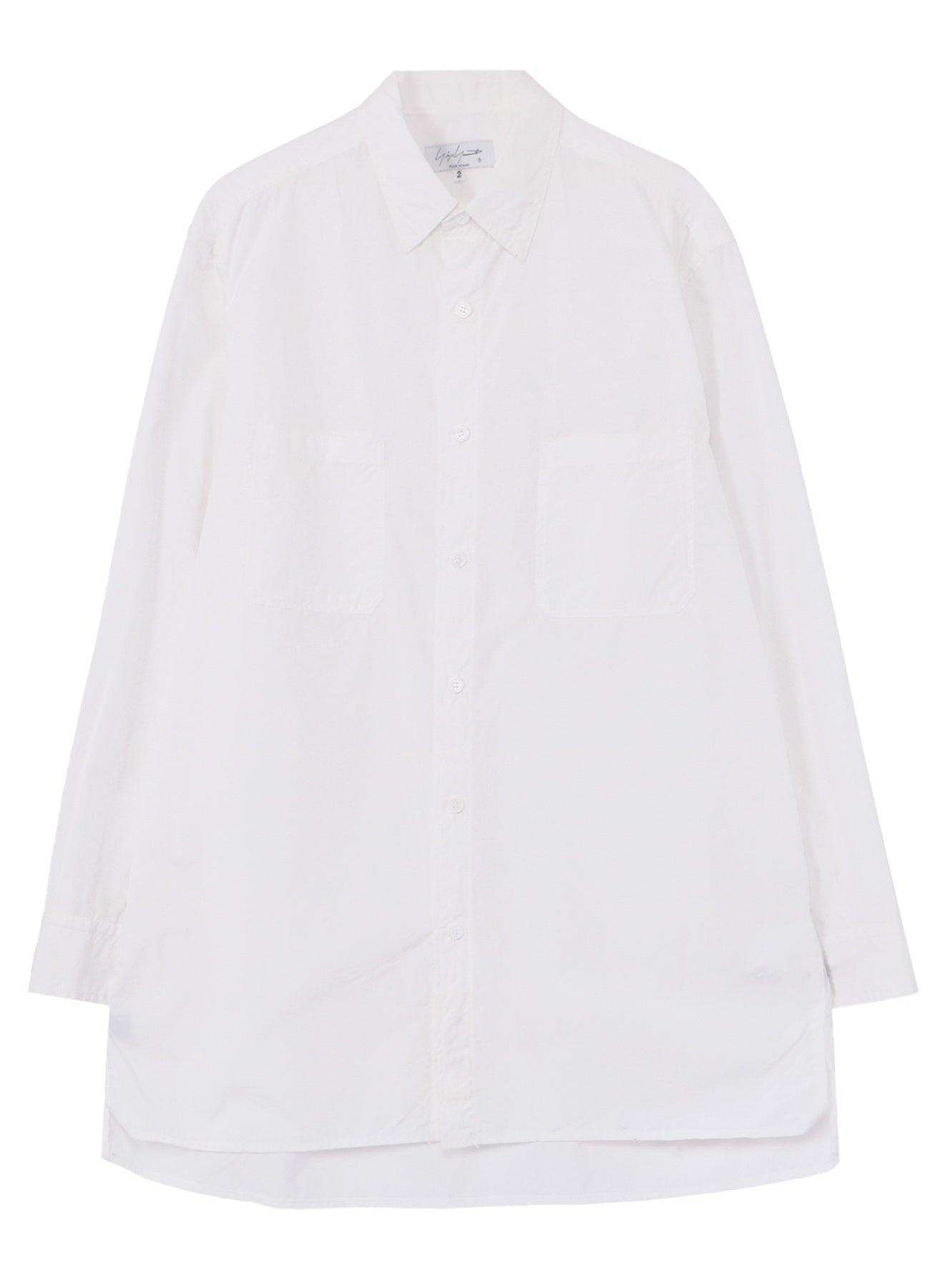 CHAIN STITCH BROAD BIG STANDARD SHIRT