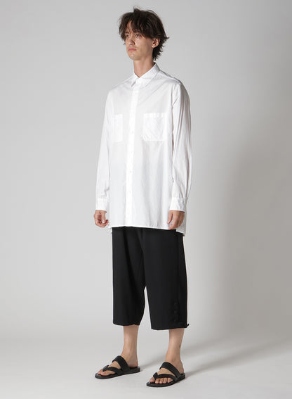 CHAIN STITCH BROAD BIG STANDARD SHIRT