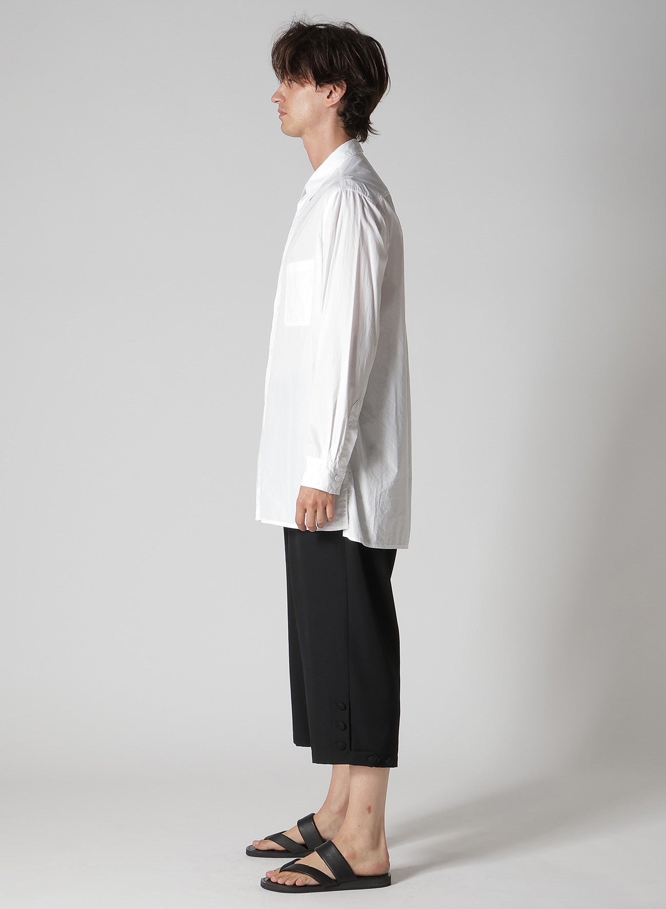 CHAIN STITCH BROAD BIG STANDARD SHIRT
