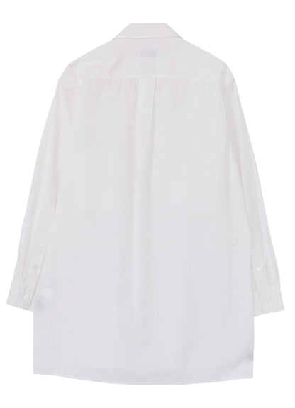 CHAIN STITCH BROAD TRIPLE COLLAR BIG SHIRT