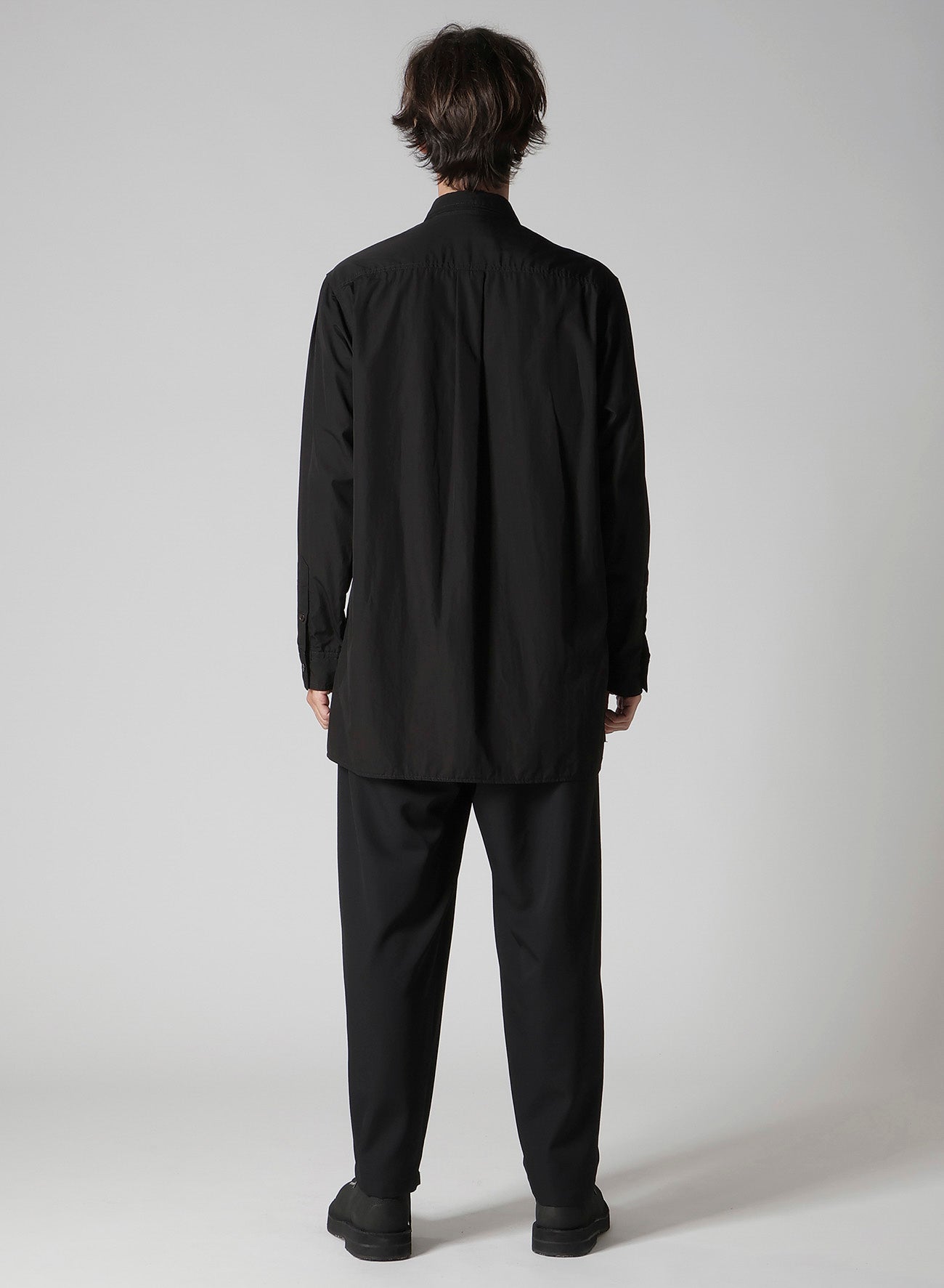 CHAIN STITCH BROAD TRIPLE COLLAR BIG SHIRT