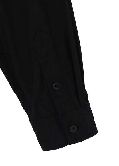 CHAIN STITCH BROAD TRIPLE COLLAR BIG SHIRT