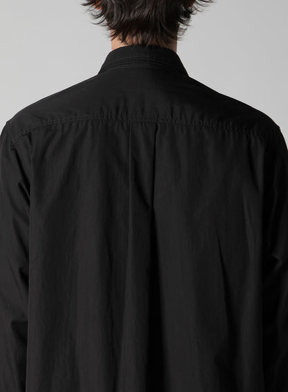 CHAIN STITCH BROAD TRIPLE COLLAR BIG SHIRT