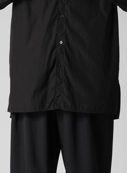 CHAIN STITCH BROAD TRIPLE COLLAR BIG SHIRT
