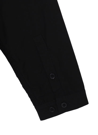 CHAIN STITCH BROAD ZIP OPEN BLOUSE