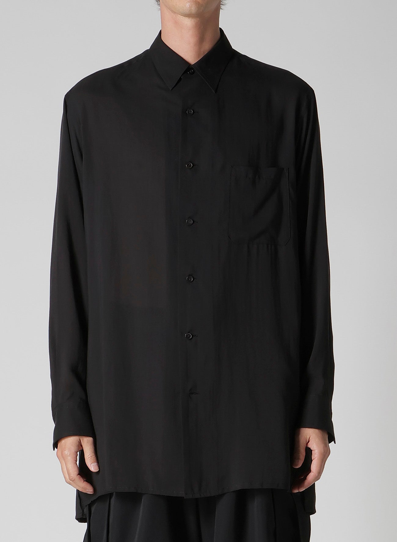 CELLULOSE LAWN STANDARD BIG SHIRT – THE SHOP YOHJI YAMAMOTO