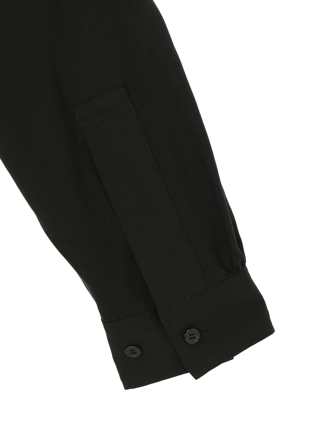 CELLULOSE LAWN STAND COLLAR BLOUSE