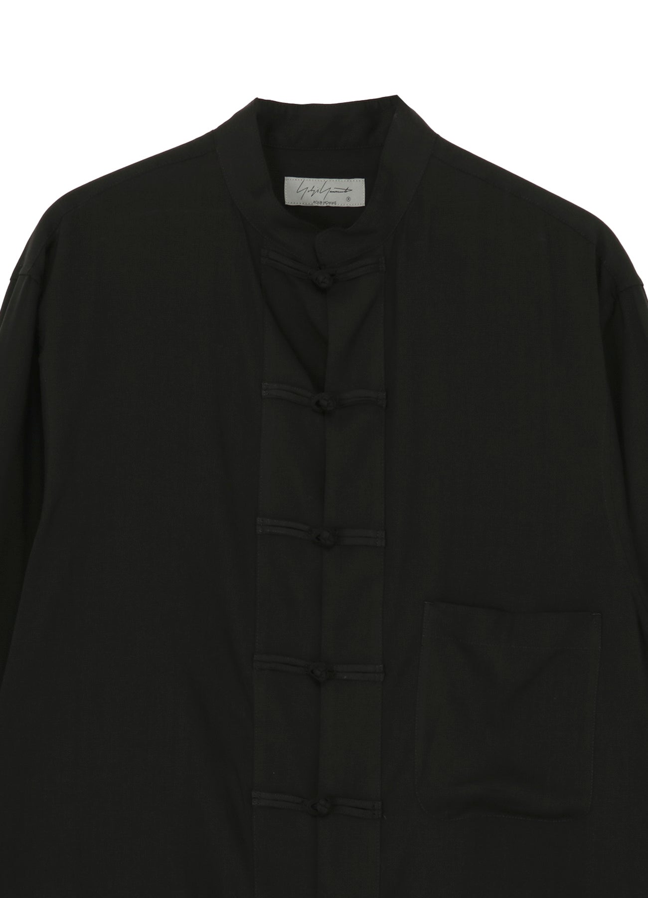 CELLULOSE LAWN CHINA BUTTON BLOUSE