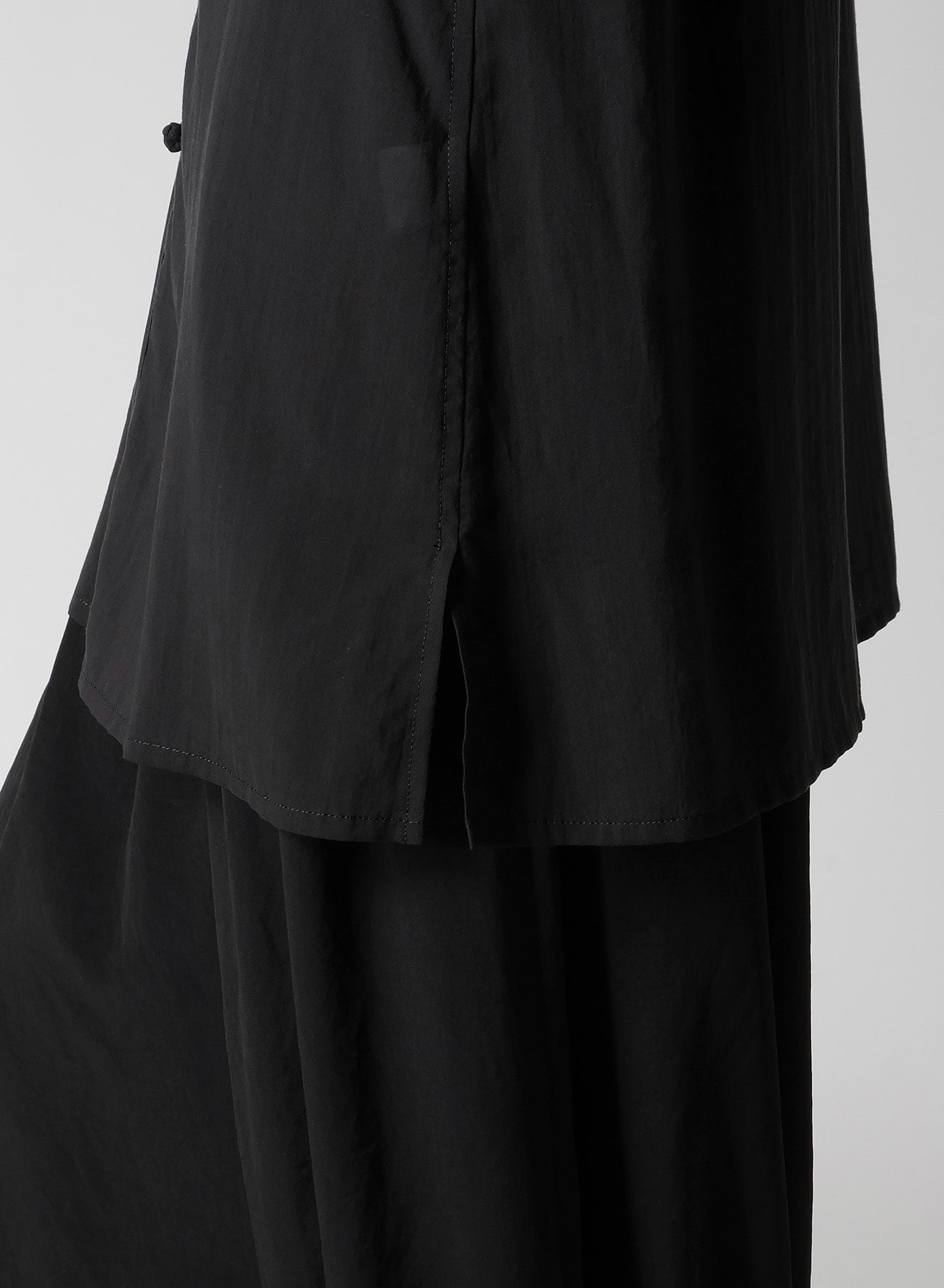 CELLULOSE LAWN CHINA BUTTON BLOUSE