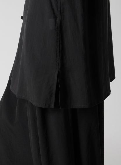 CELLULOSE LAWN CHINA BUTTON BLOUSE