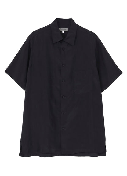 CUPRO TAFFETA BIG HALF SLEEVE SHIRT
