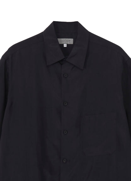 CUPRO TAFFETA BIG HALF SLEEVE SHIRT