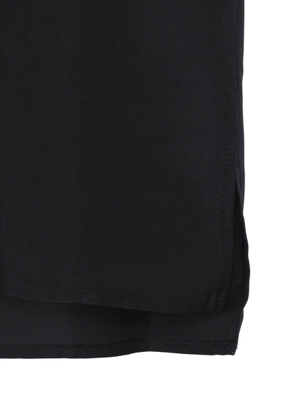 CUPRO TAFFETA BIG HALF SLEEVE SHIRT