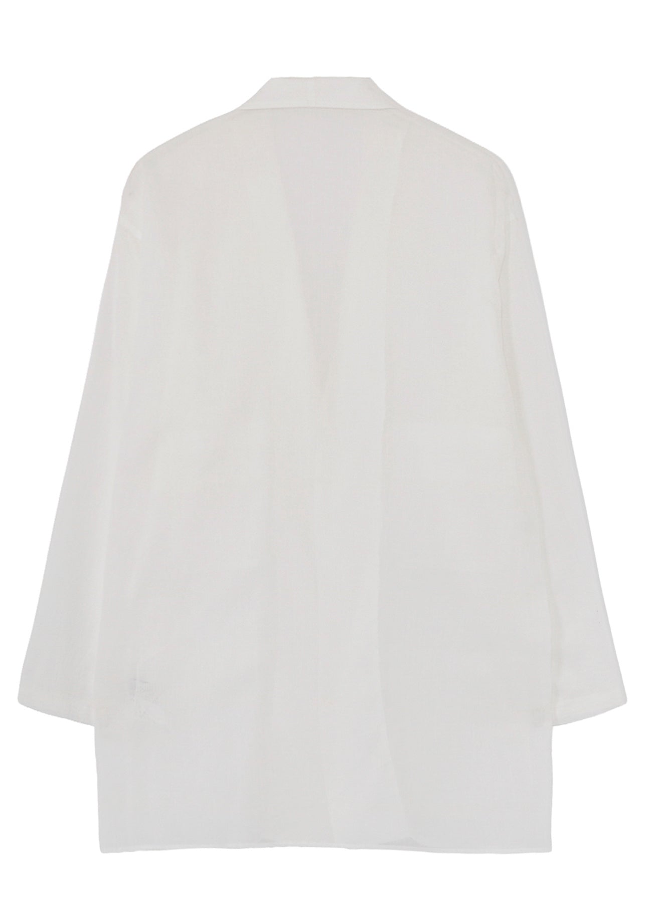 COTTON/LINEN SLAB LAWN SHIRT JACKET