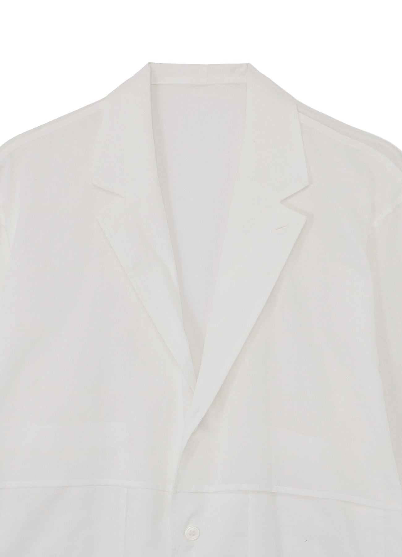 COTTON/LINEN SLAB LAWN SHIRT JACKET – THE SHOP YOHJI YAMAMOTO