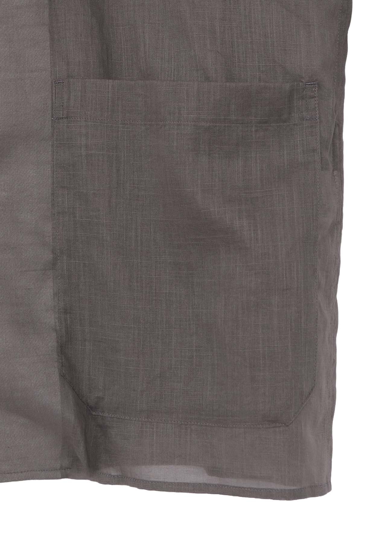 COTTON/LINEN SLAB LAWN SHIRT JACKET – THE SHOP YOHJI YAMAMOTO