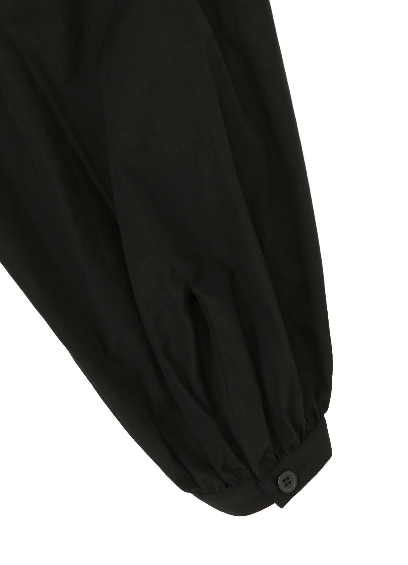 COTTON BROAD FRILLED GATHER BLOUSE