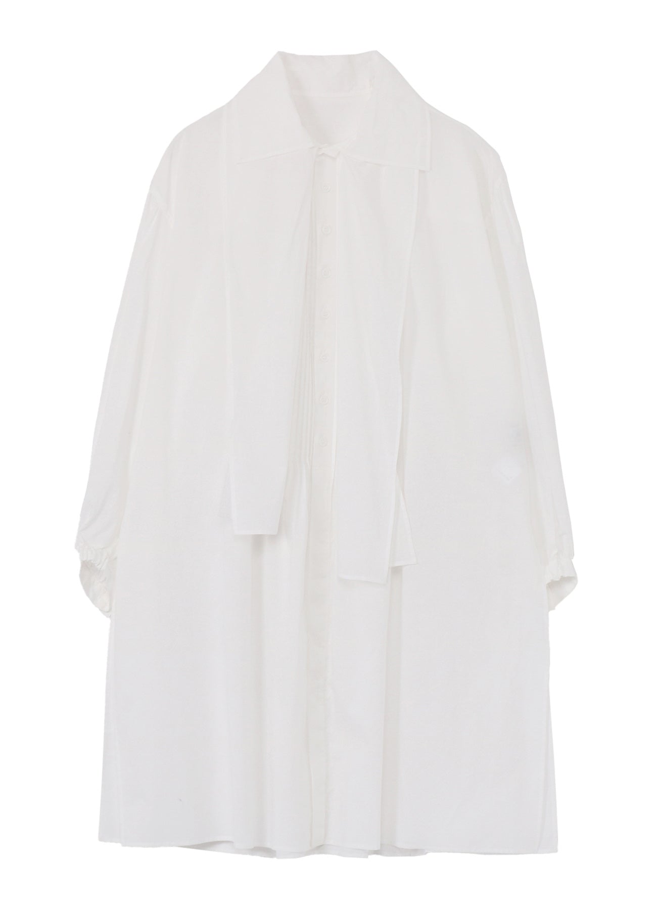 60/ LAWN LONG SCARF BLOUSE