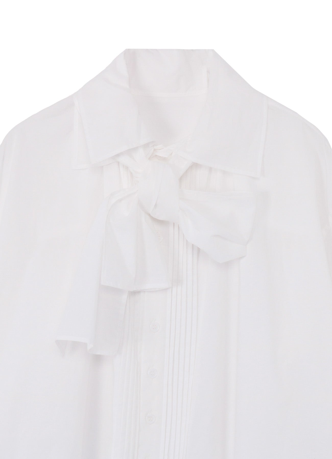 60/ LAWN LONG SCARF BLOUSE