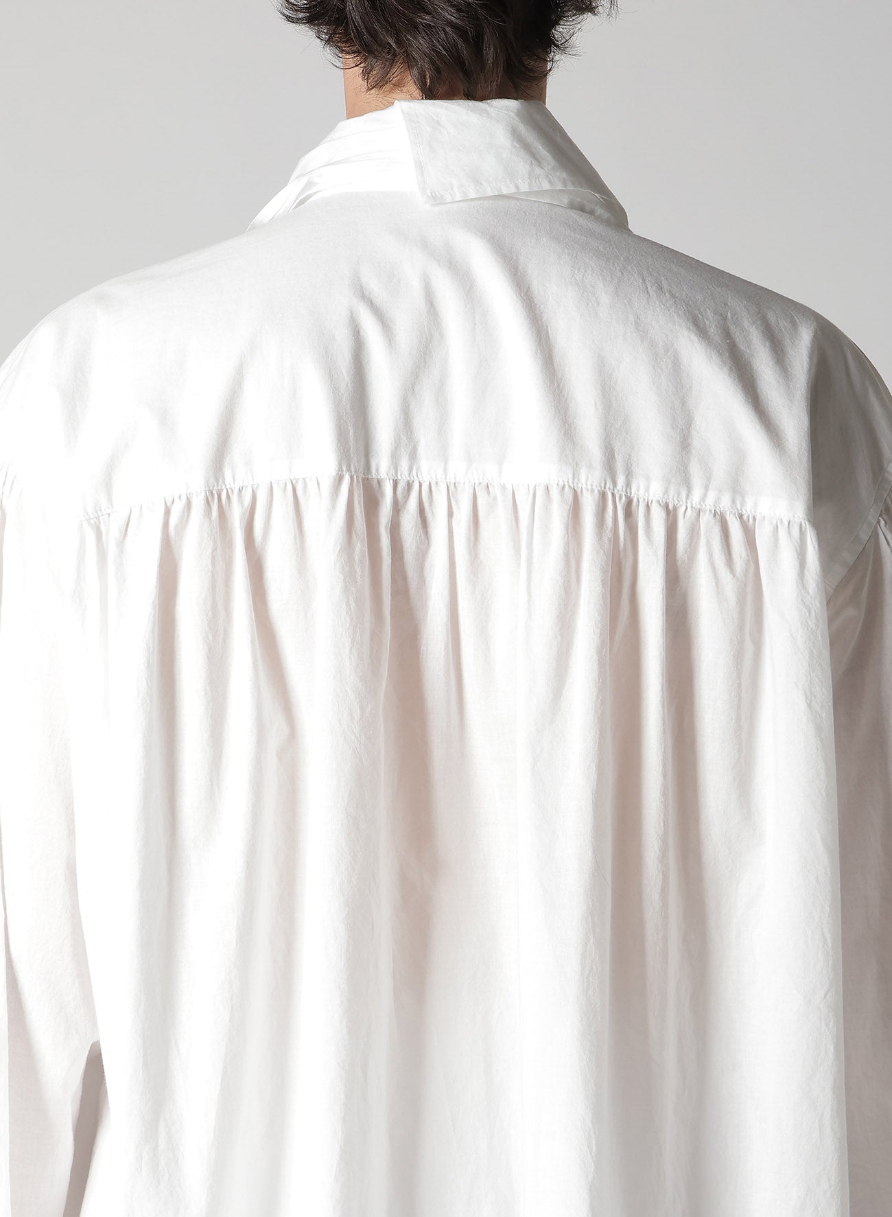 60/ LAWN LONG SCARF BLOUSE