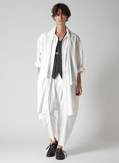 60/ LAWN LONG SCARF BLOUSE