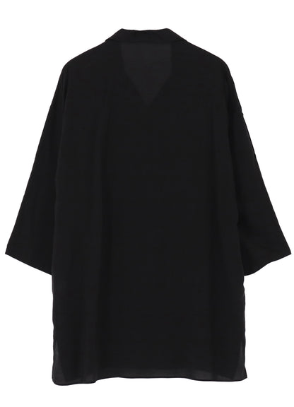 CELLULOSE LAWN SHOULDER OPNED BLOUSE