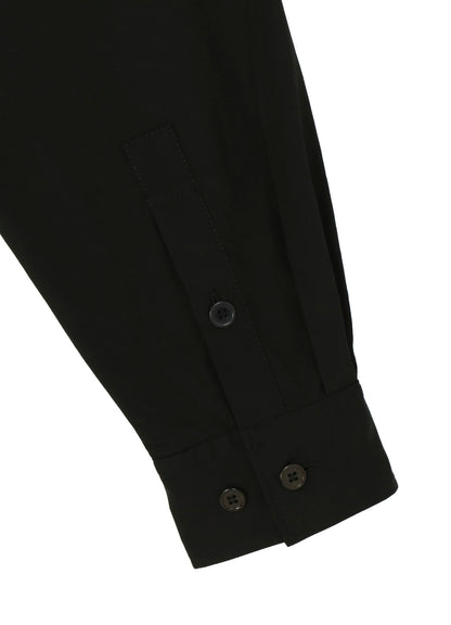 COTTON BROAD DOUBLE COLLAR BLOUSE