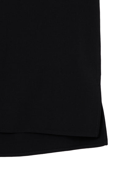 WOOL GABARDINE CUTWORK EMBROIDERY BLOUSE
