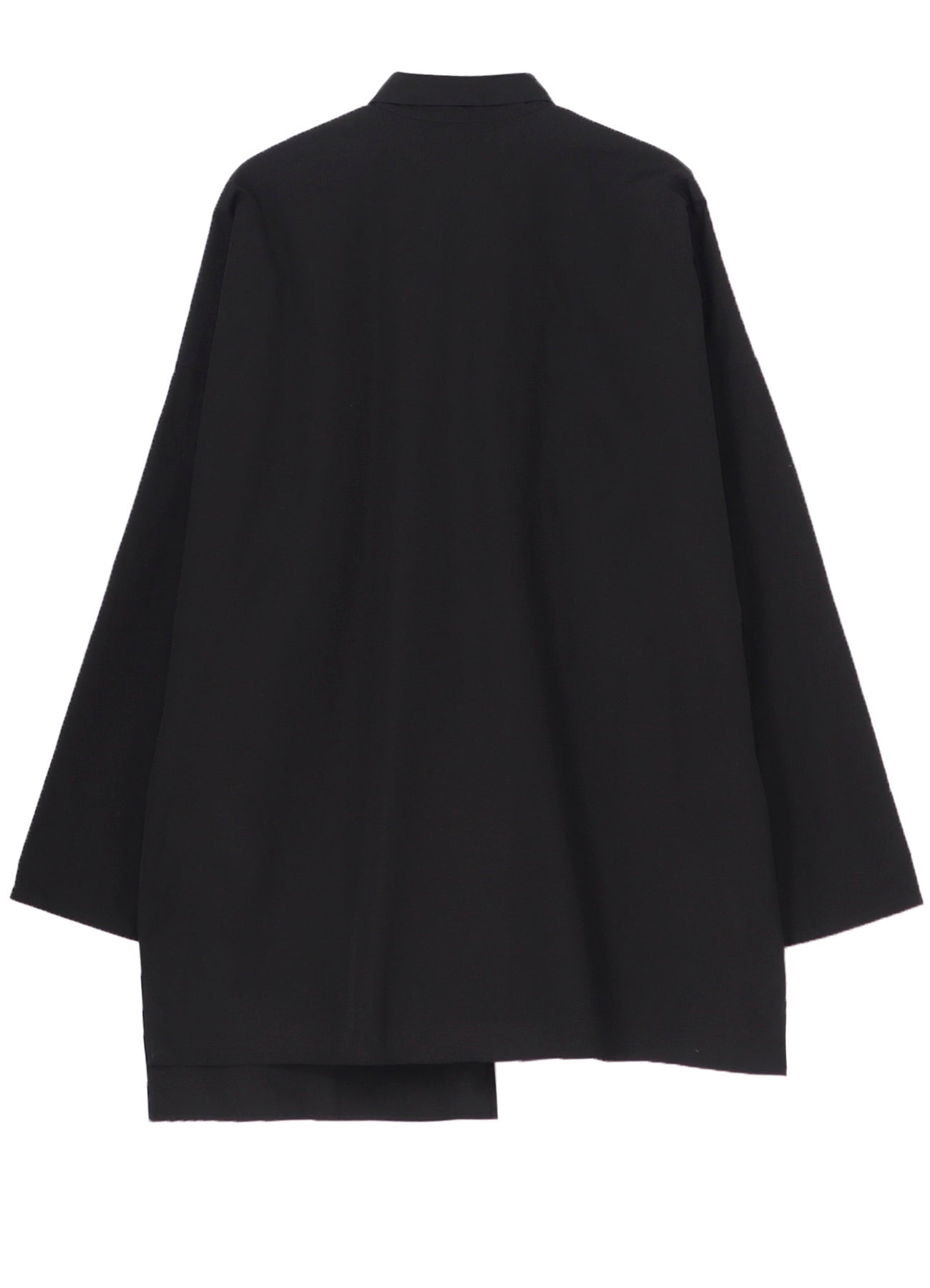 COTTON BROAD GATHER DOUBLE BLOUSE – THE SHOP YOHJI YAMAMOTO
