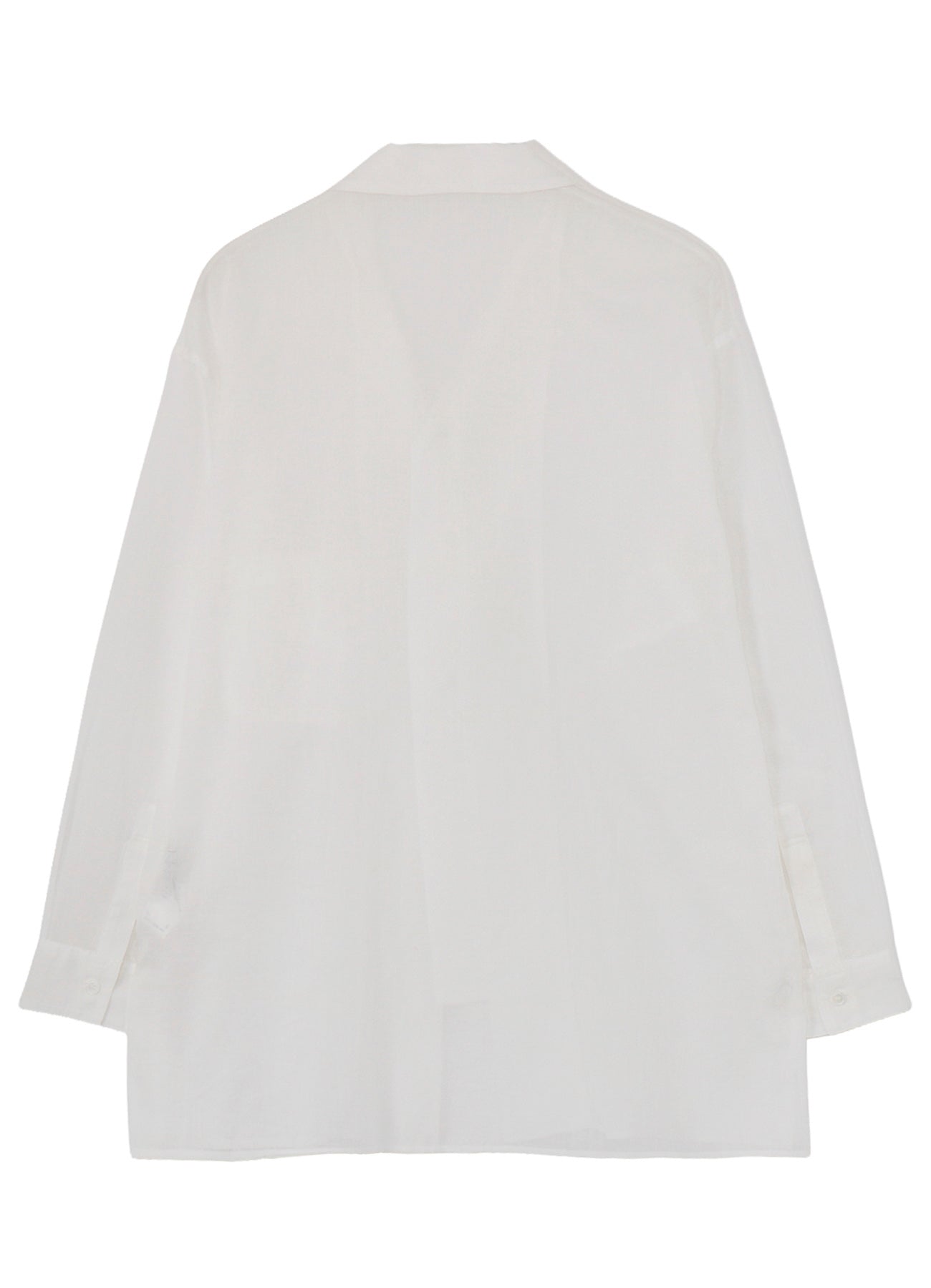 COTTON/LINEN SLAB LAWN RIBBON BLOUSE