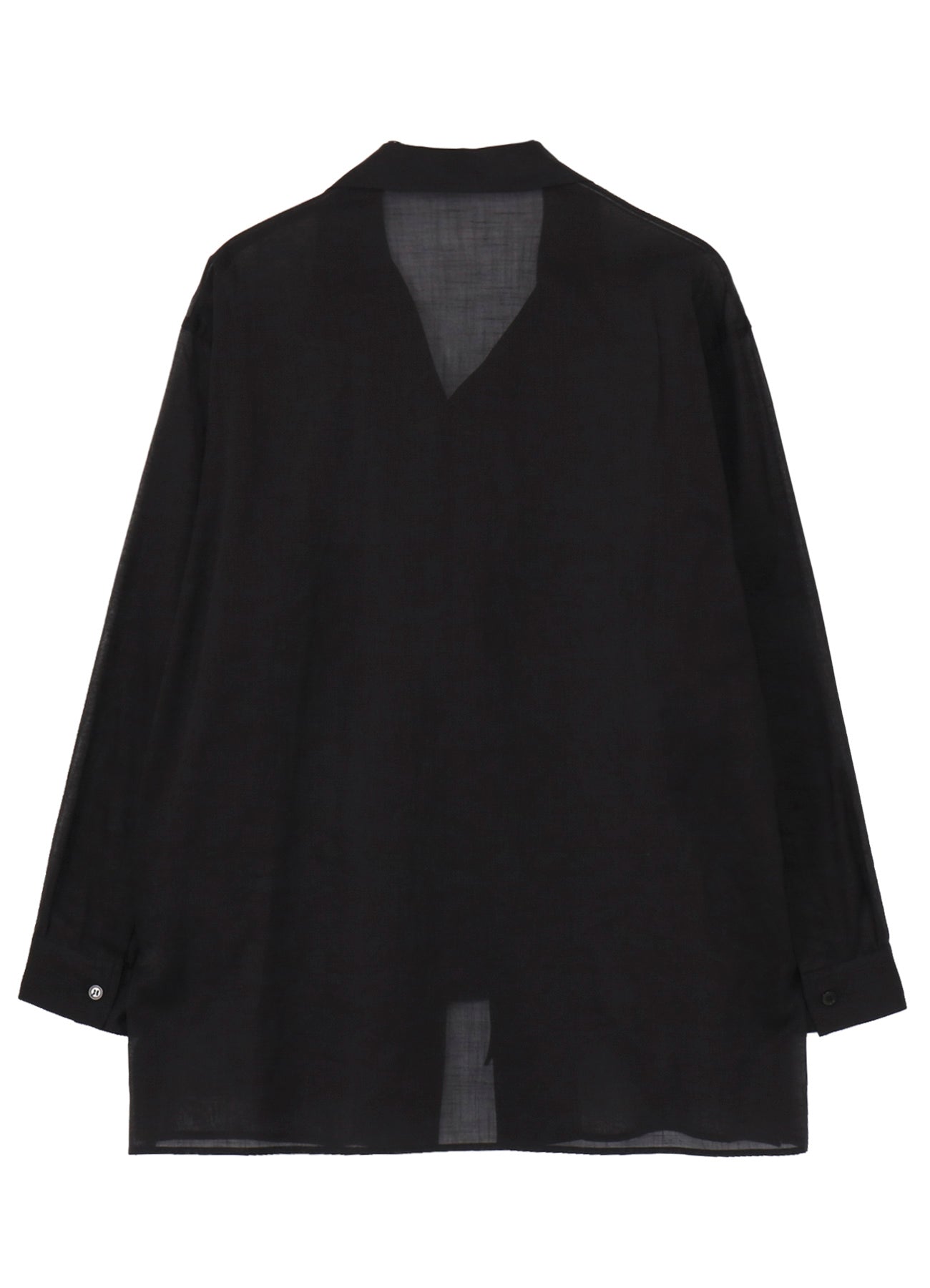 COTTON/LINEN SLAB LAWN RIBBON BLOUSE