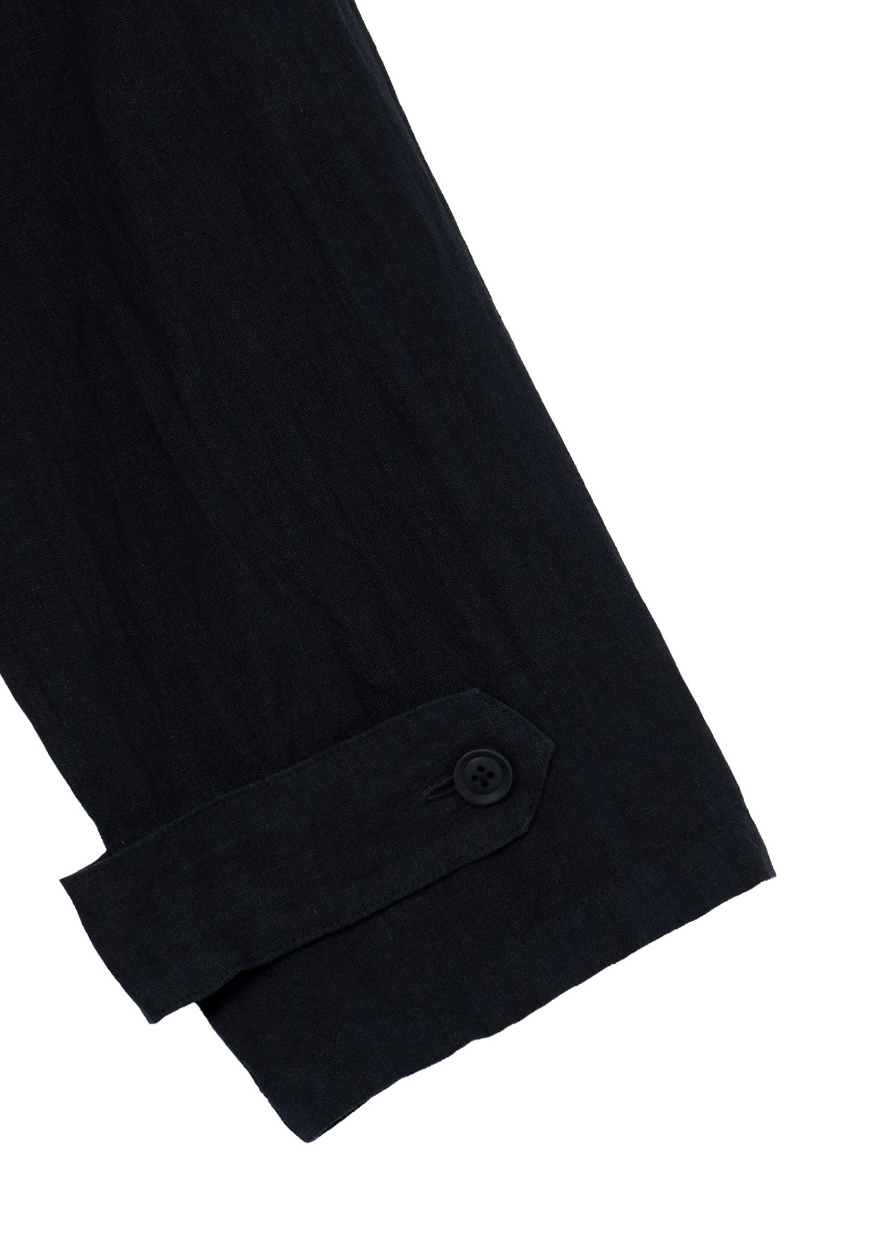 GARMENT-DYED LINEN SHIRT COAT